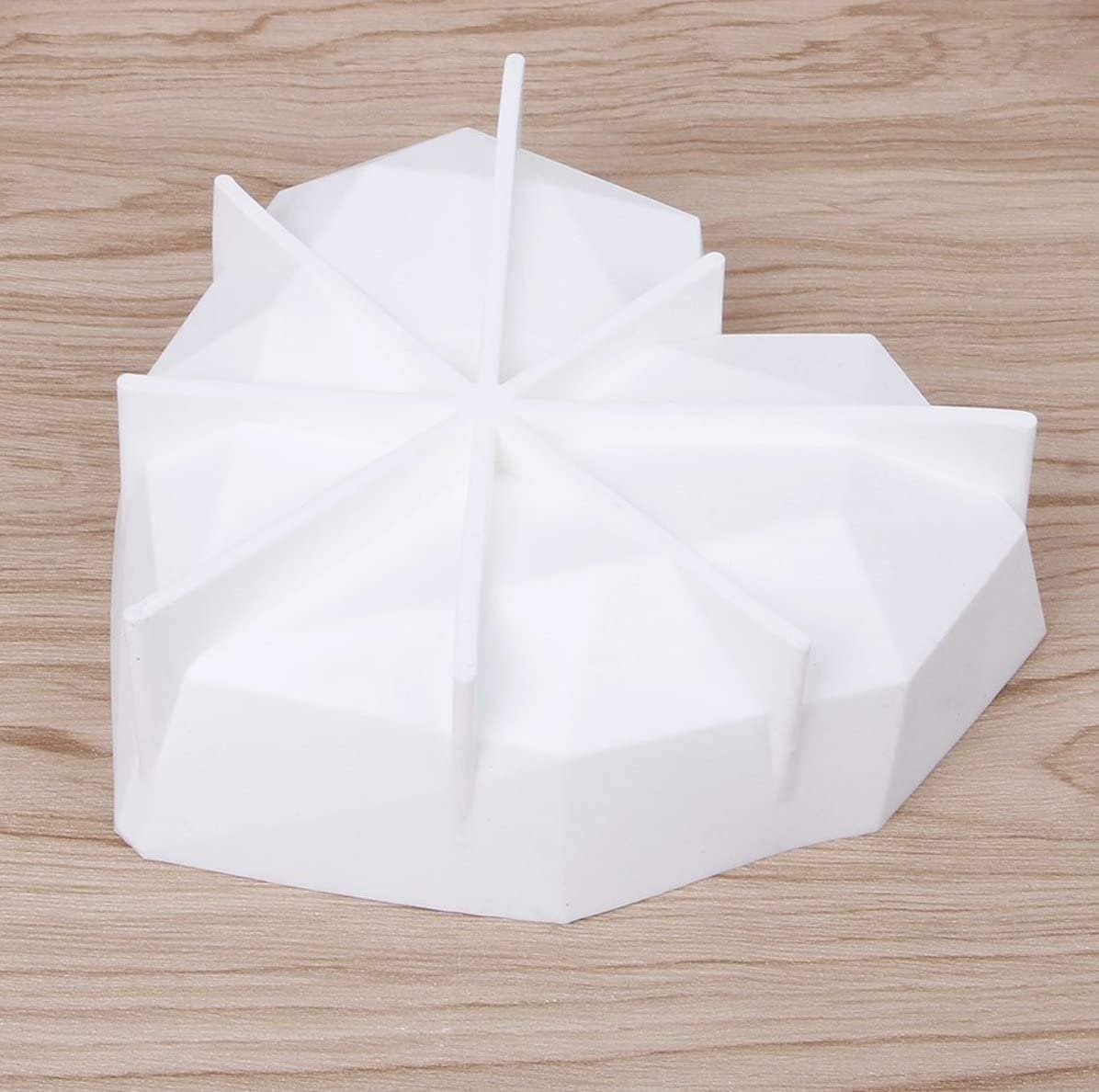 Diamond Heart Silicone Cake Mold