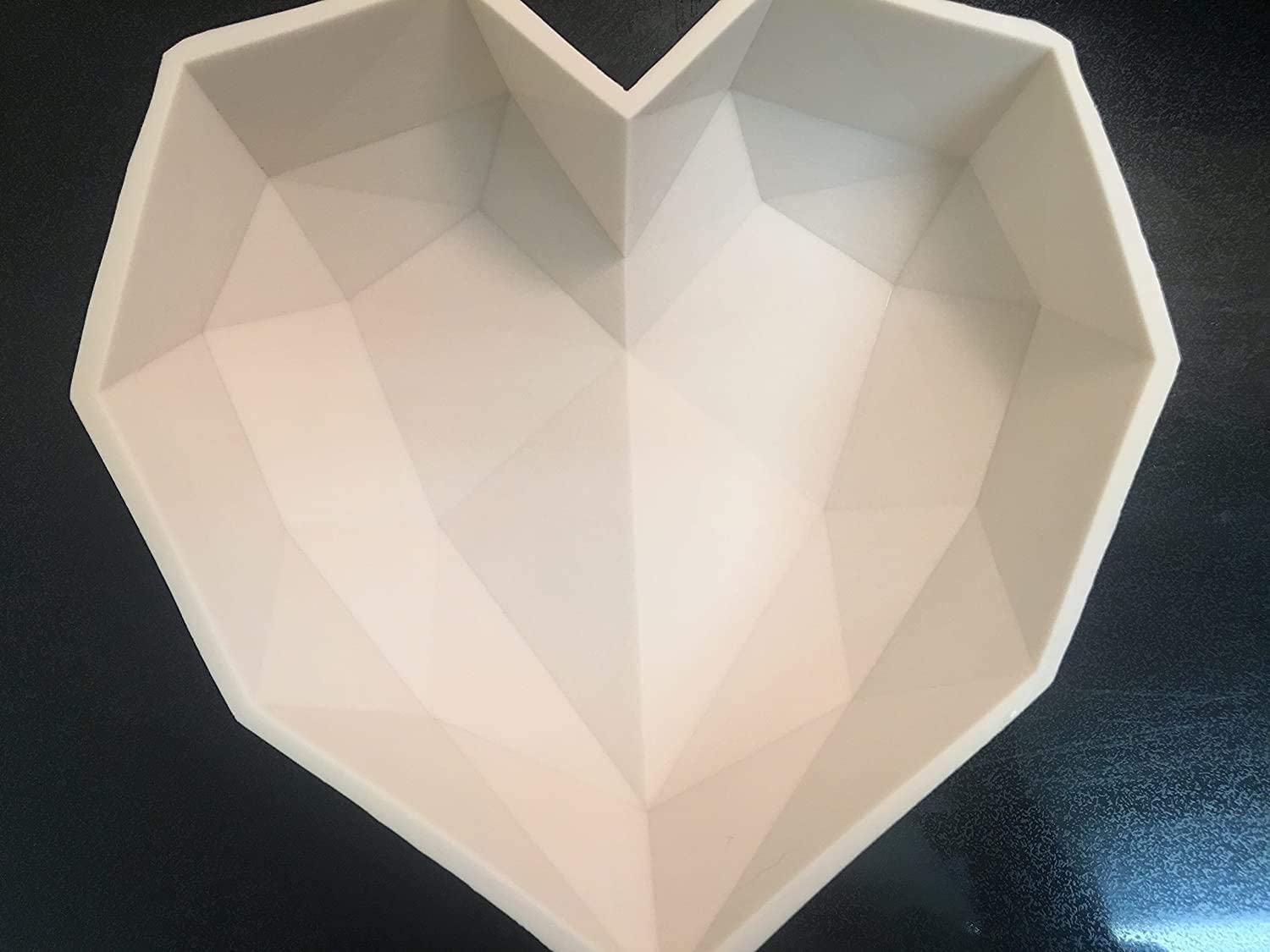 Diamond Heart Silicone Cake Mold