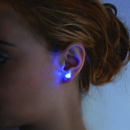 Diamond Shaped LED Earrings