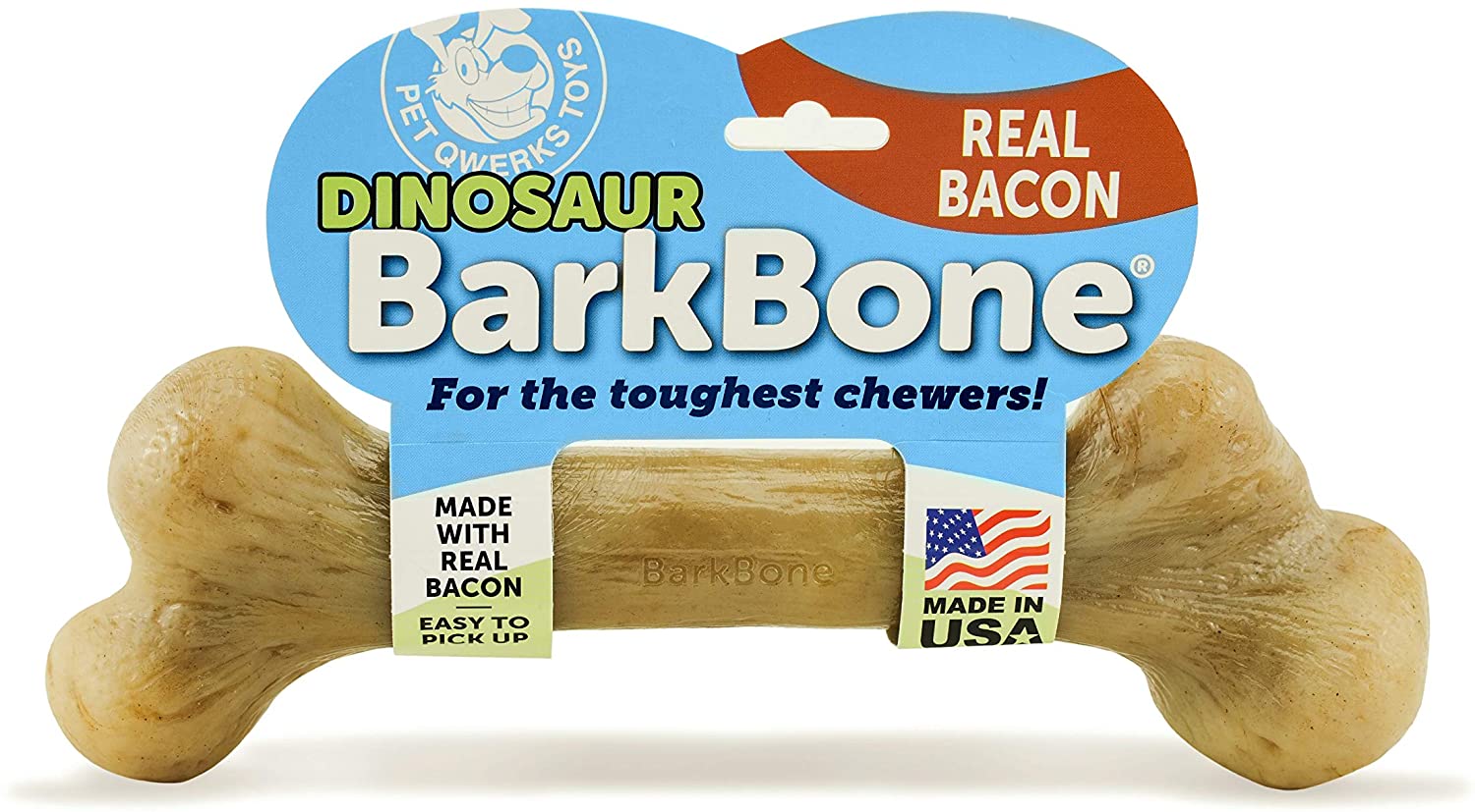 Dinosaur Bark Bone Chew Toy 