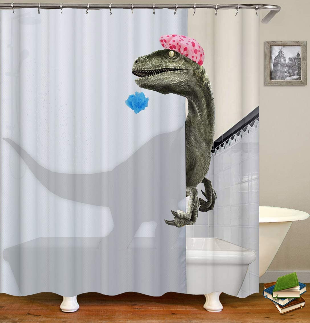 Dinosaur Shower Curtain