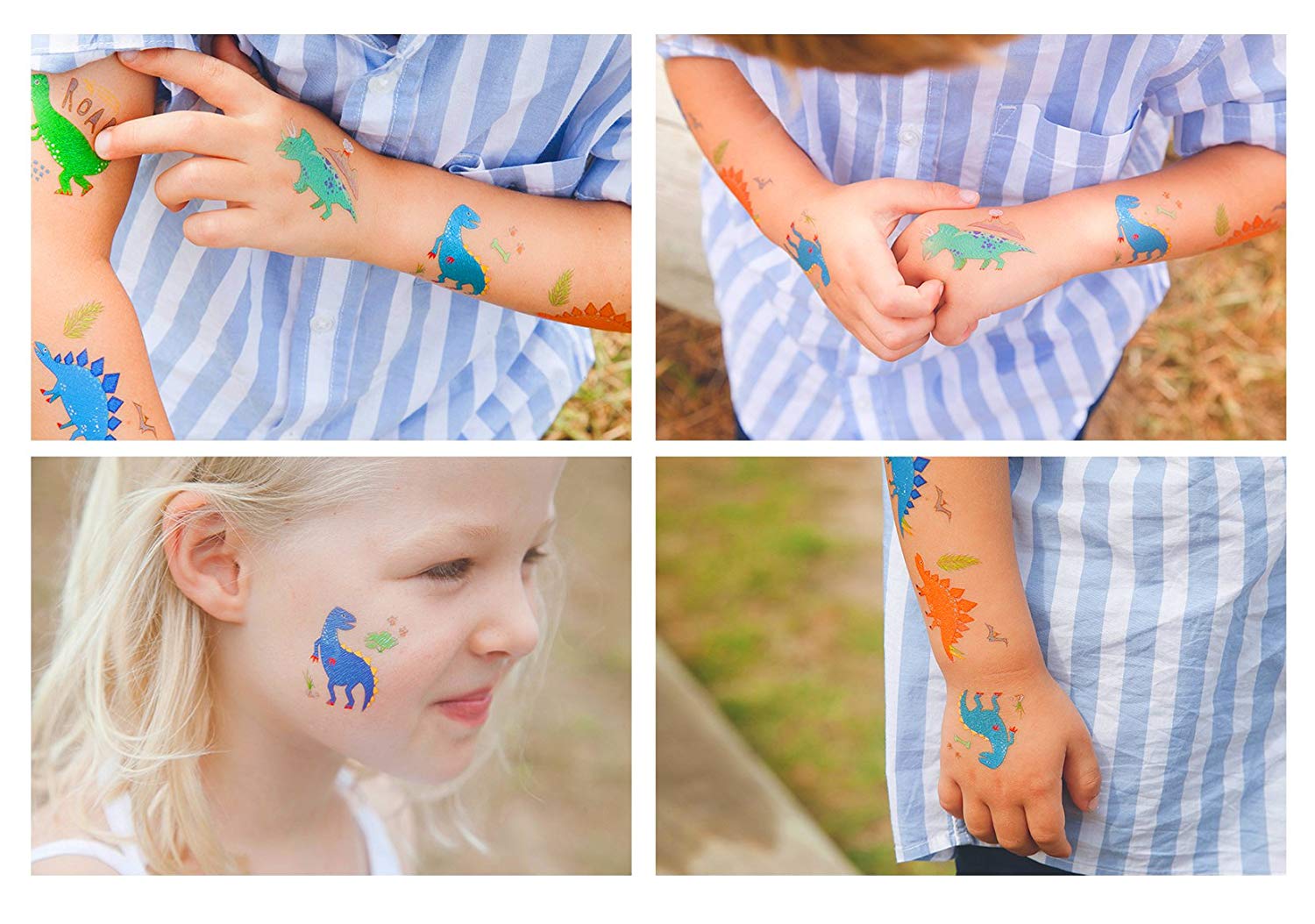 Dinosaur Temporary Tattoos