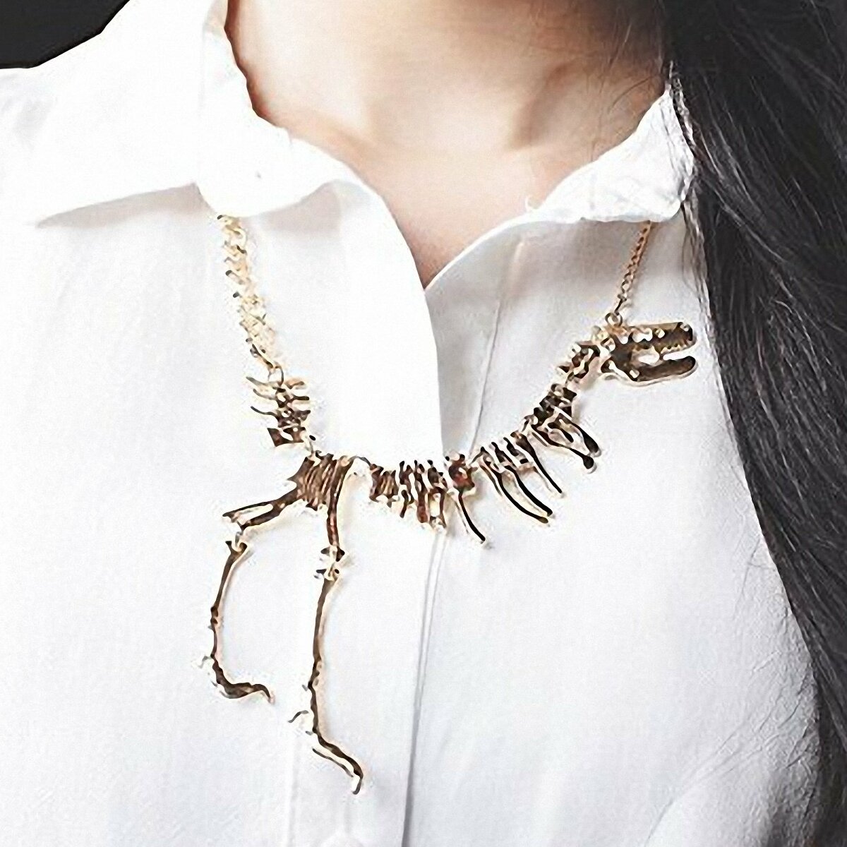 Dinosaur Vintage Necklace