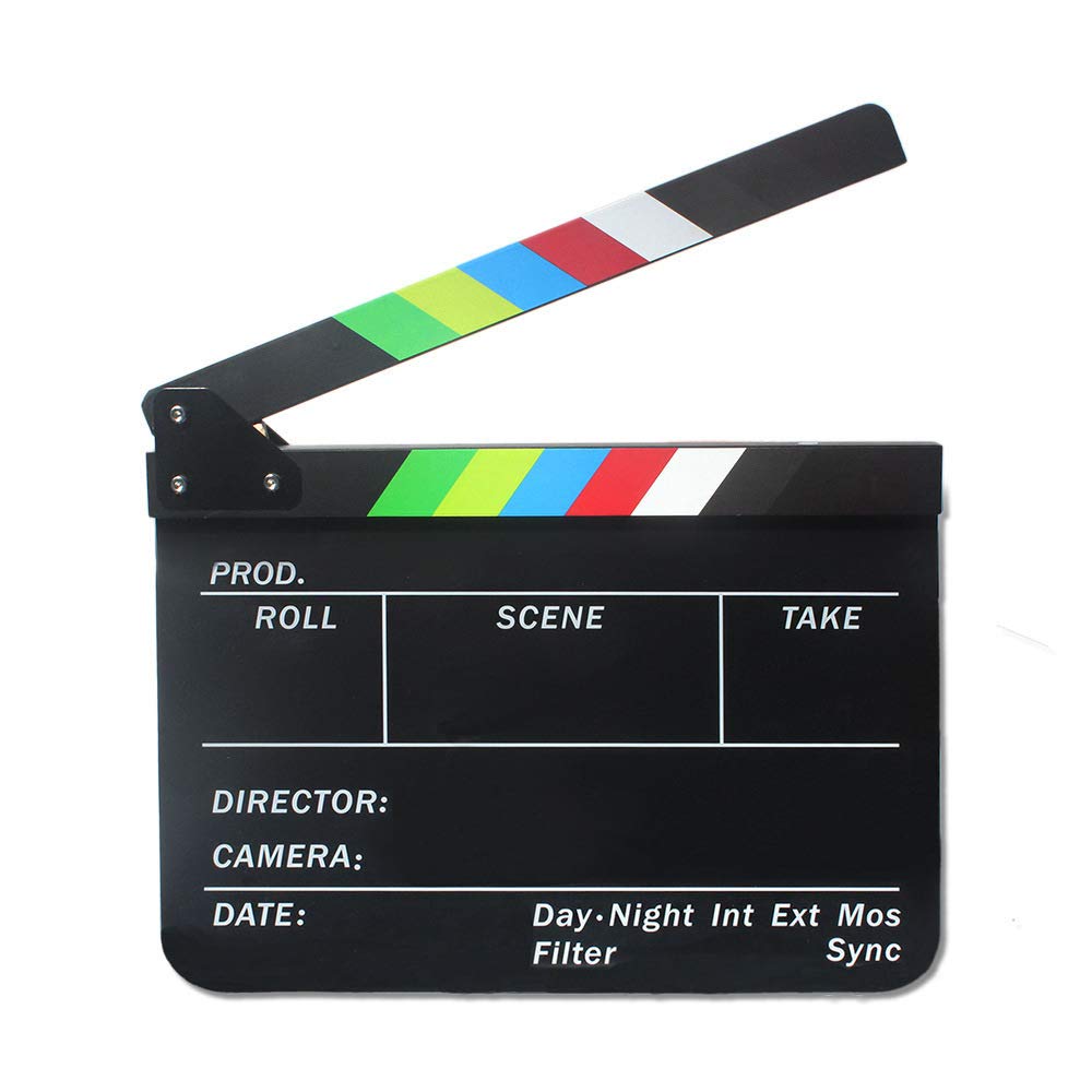 Director's Movie Clapper Board