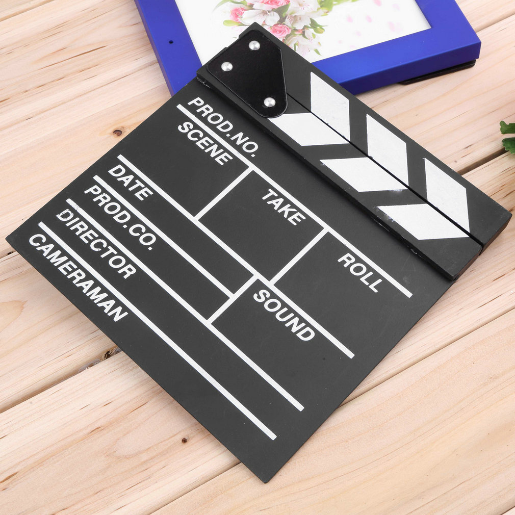 Director's Movie Clapper Board