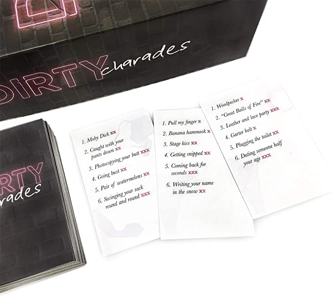 Dirty Charades Party Game