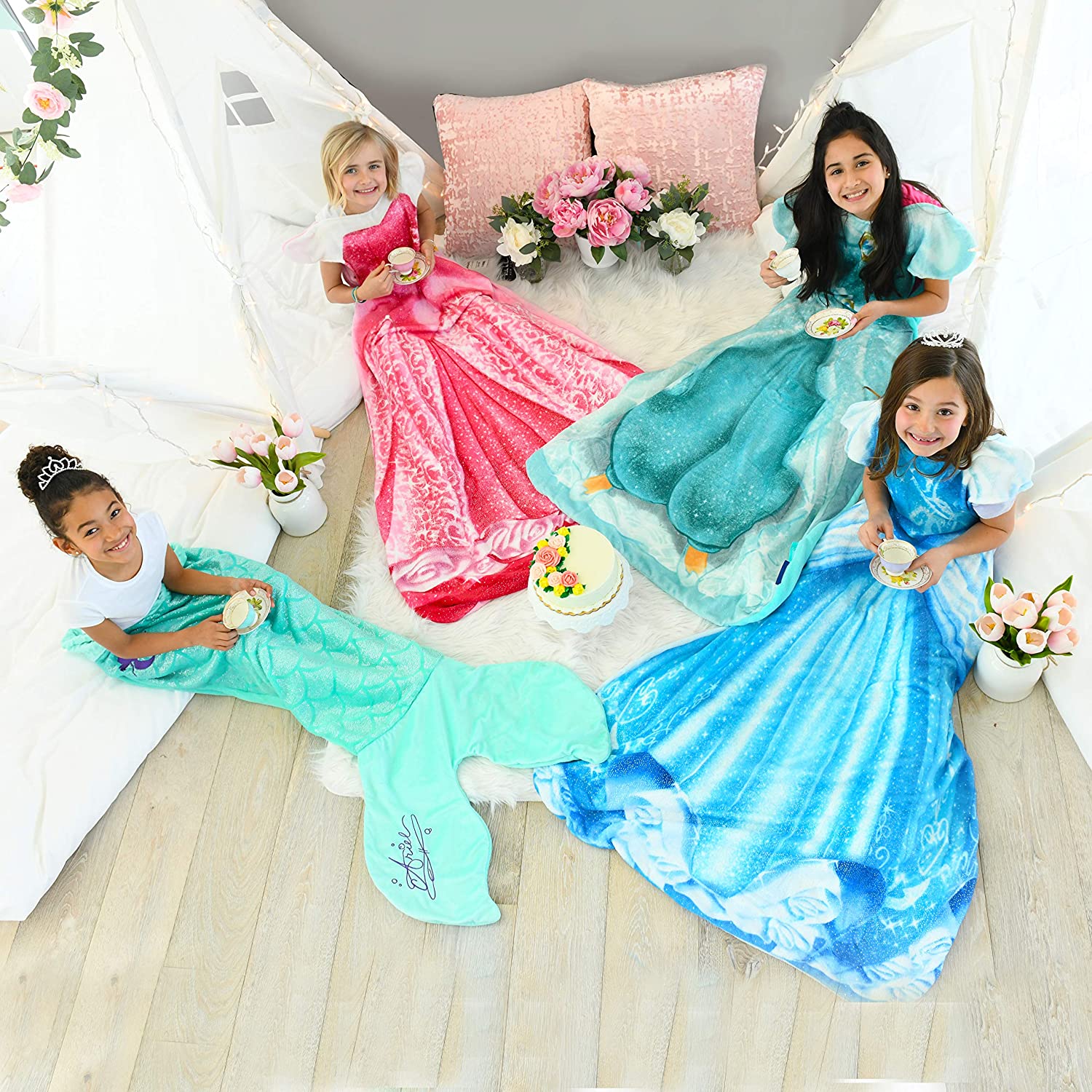 Disney Princess Dress Wearable Blanket