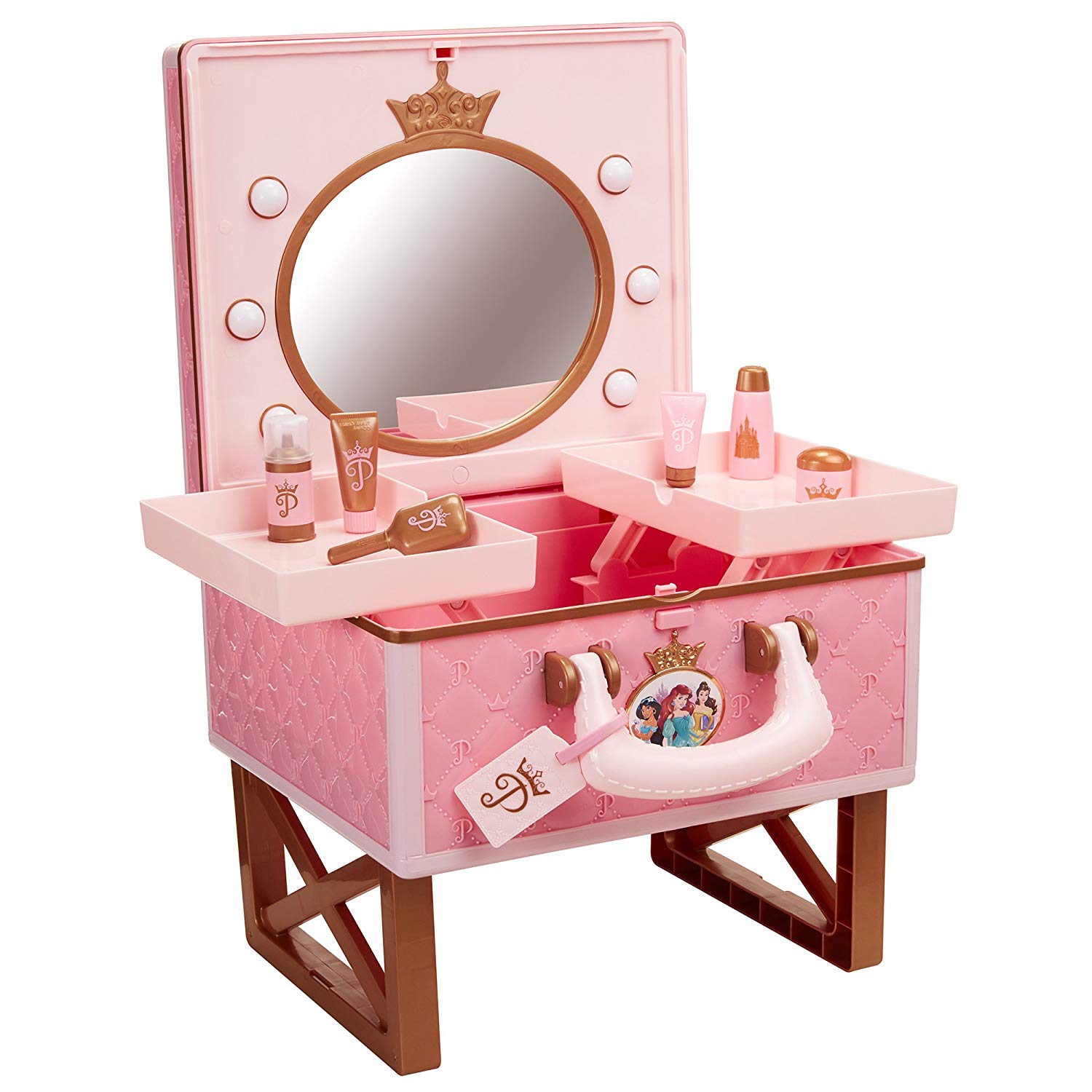 disney princess style collection travel vanity playset