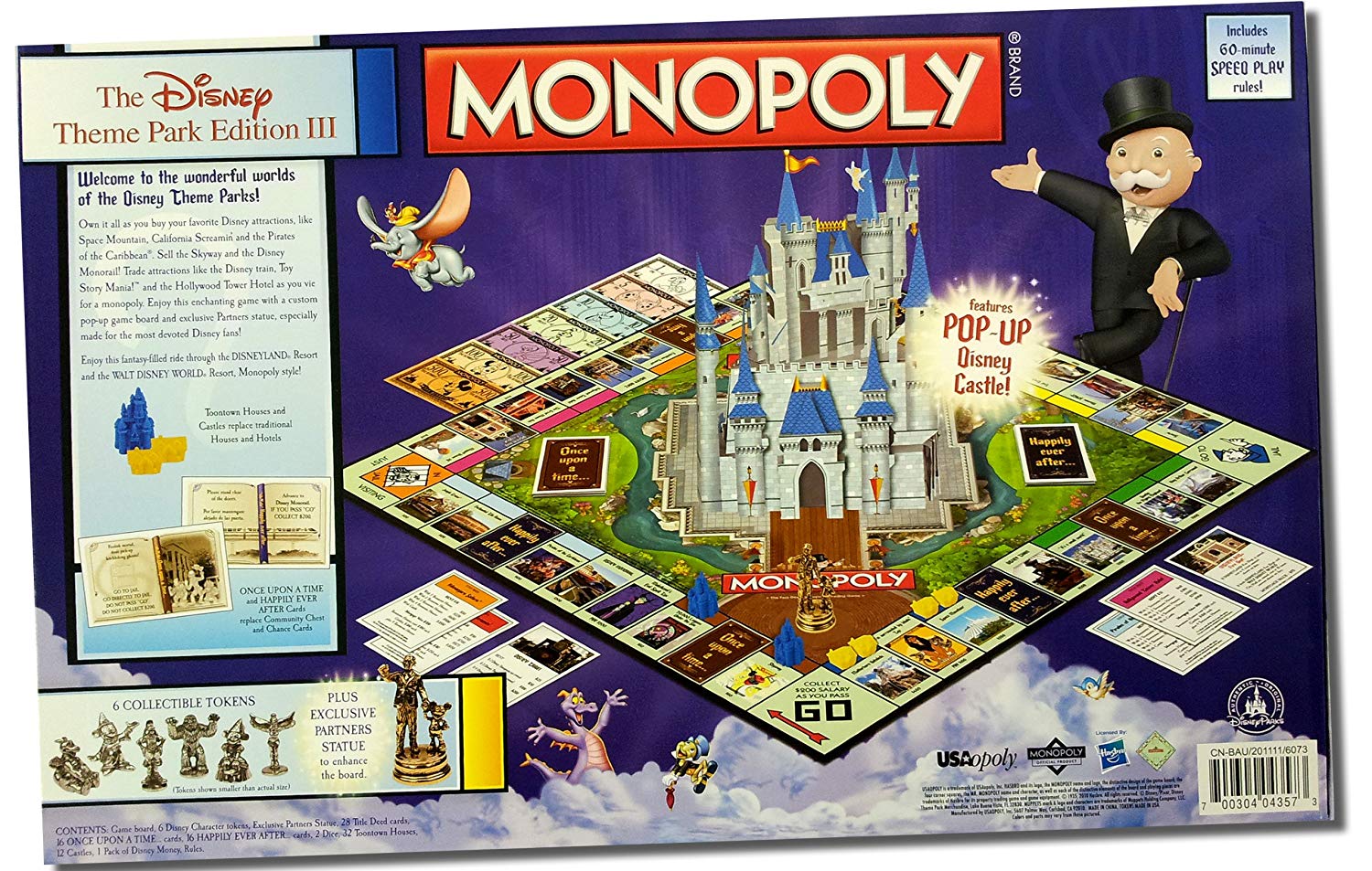 Disney Theme Park Monopoly Game