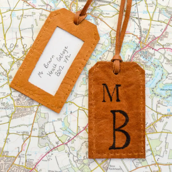 Leather Luggage Tags