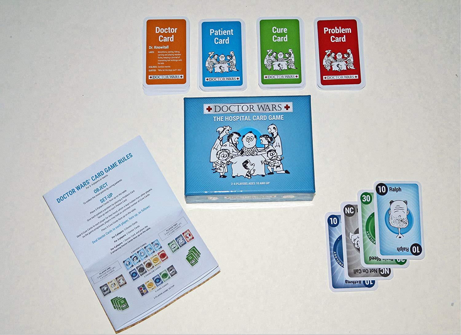 Doctor Wars Hospital Card Game