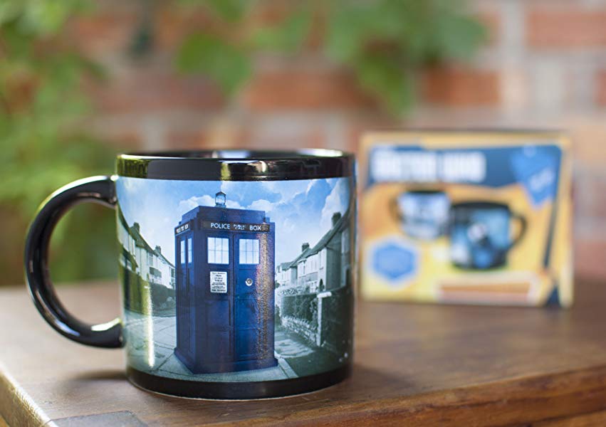 Doctor Who Disappearing Tardis Coffee Mug