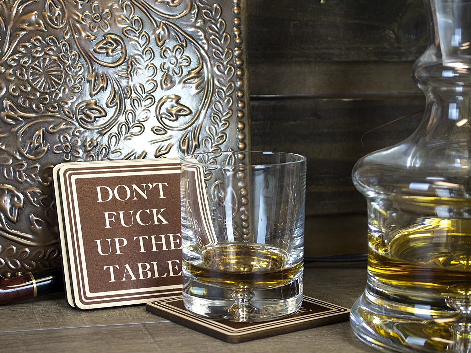 Don't Fuck Up The Table Drink Coasters