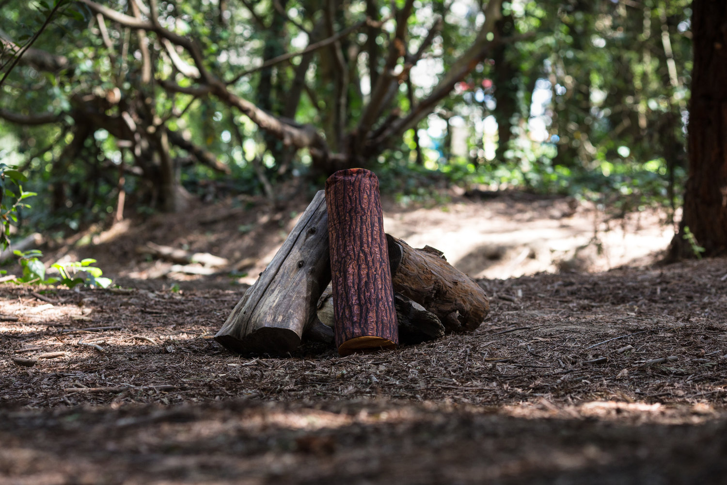 Downward-facing Log Yoga Bag