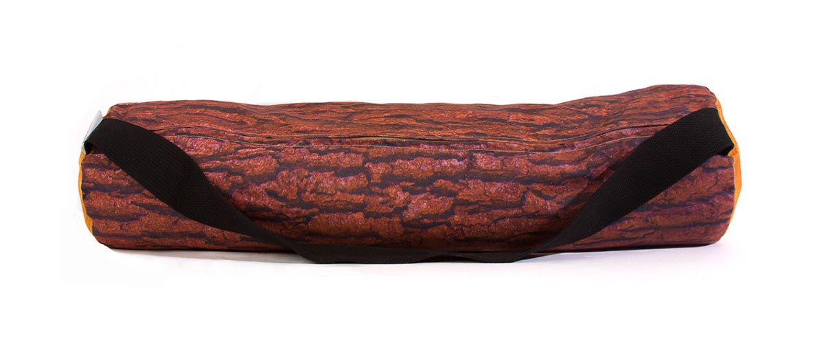 Downward-facing Log Yoga Bag
