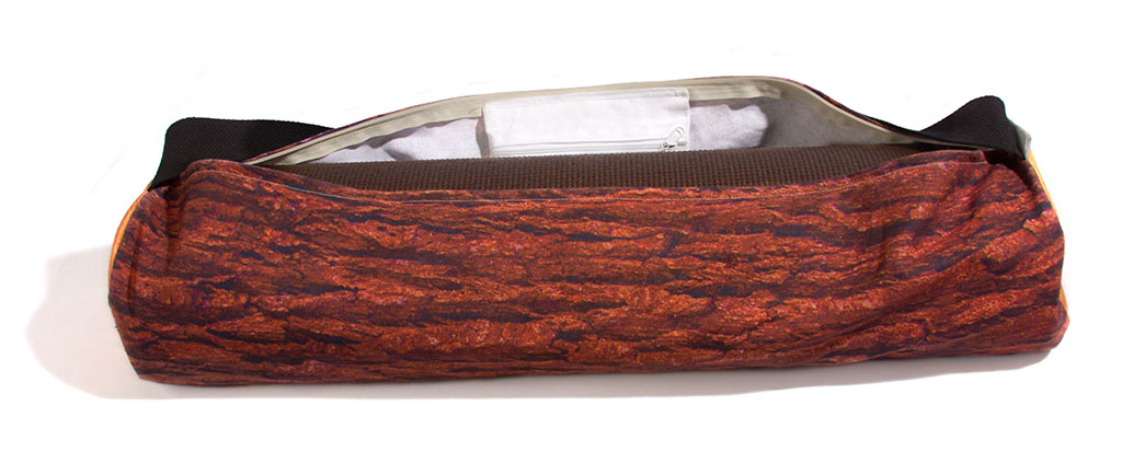 Downward-facing Log Yoga Bag