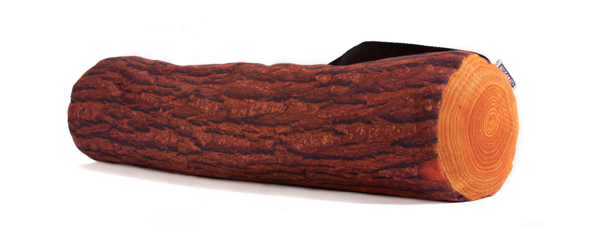Downward-facing Log Yoga Bag