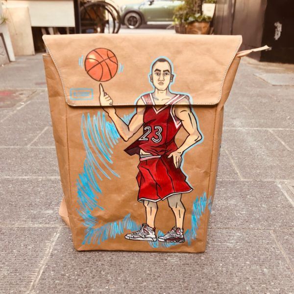 DrawBag Paper-Leather Backpack