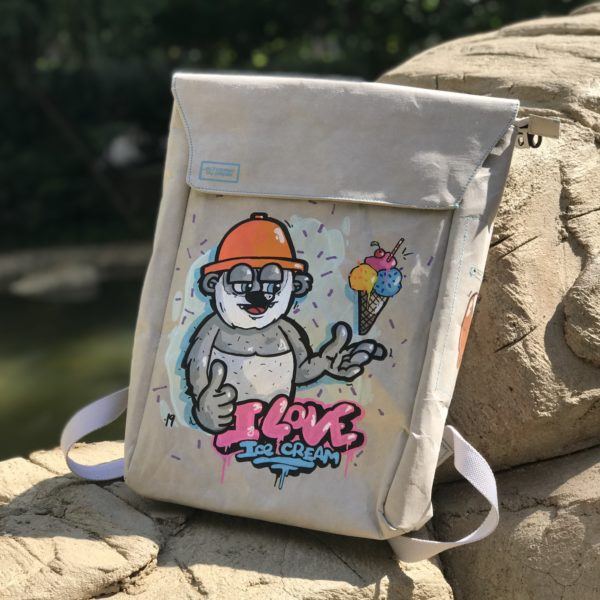 DrawBag Paper-Leather Backpack