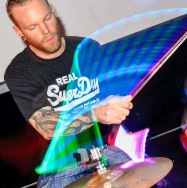 Drumsticks That Change Color