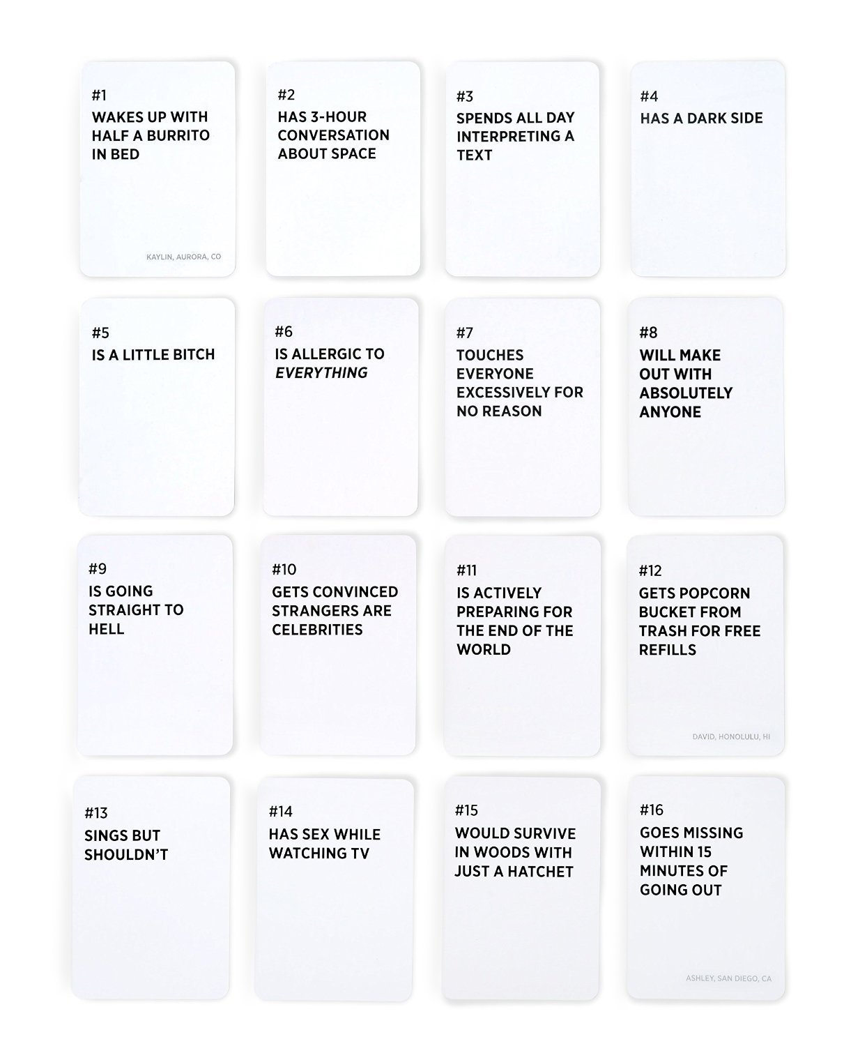 Drunk Stoned Or Stupid Party Game