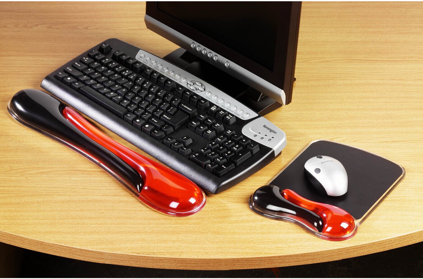 Duo Gel Mouse & Keyboard Wrist Rest Bundle