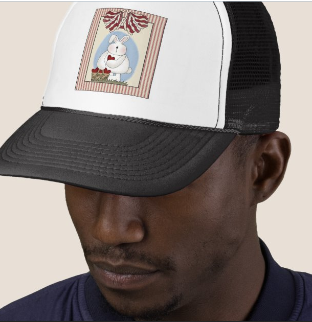 Easter Bunny Trucker Hat 