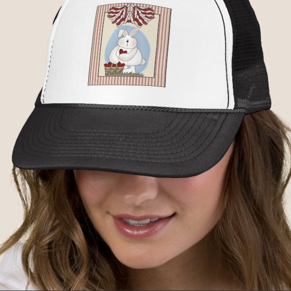 Easter Bunny Trucker Hat 