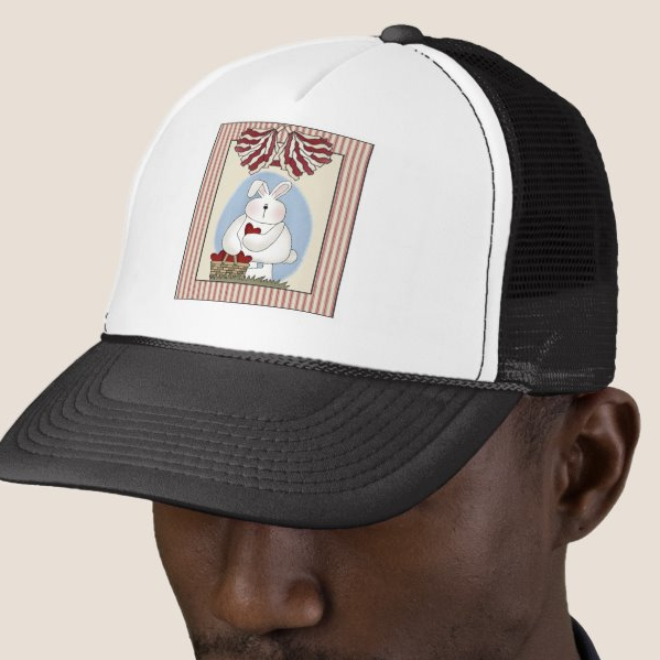 Easter Bunny Trucker Hat 