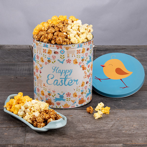 Easter Popcorn Tin 