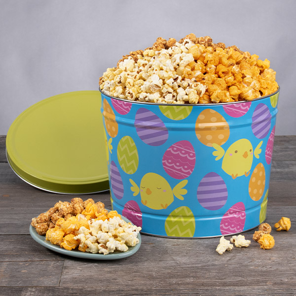 Easter Popcorn Tin 