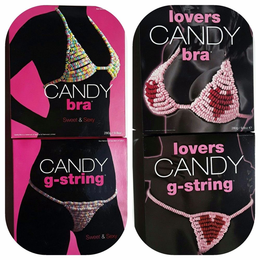 Candy underwear Lovers Edible Bra & G-String India