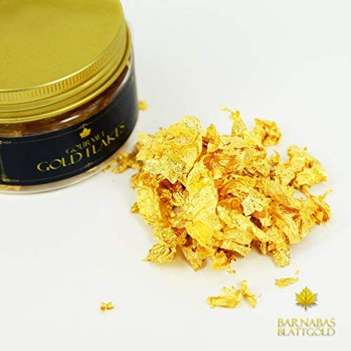 Edible Genuine Gold Leaf Flakes