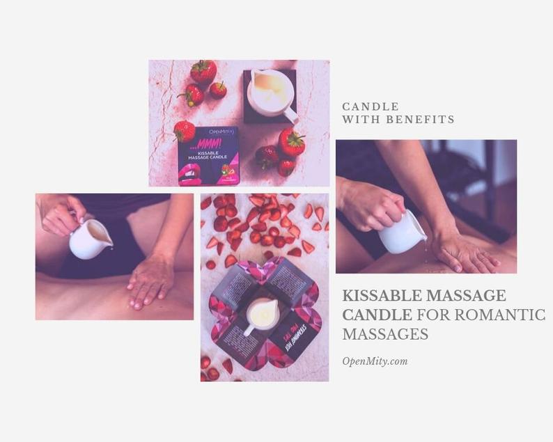 Edible Massage Oil Candle