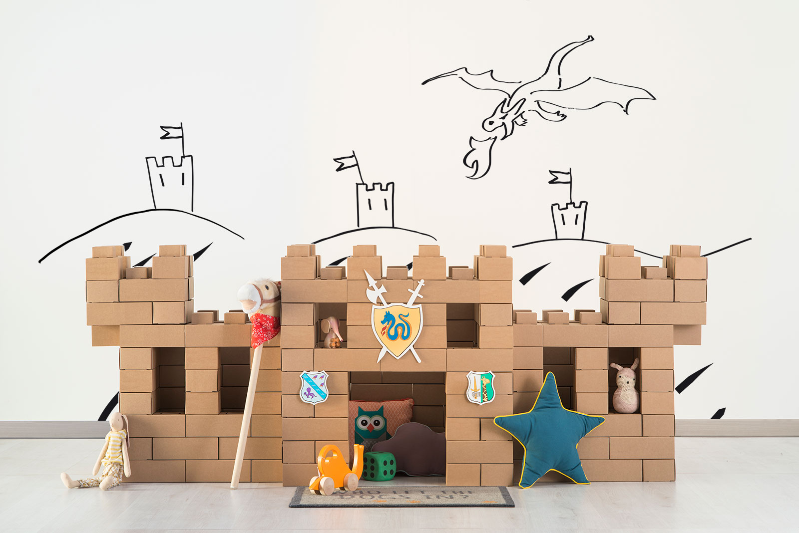 Edo – The Giant Cardboard Bricks For Building Anything