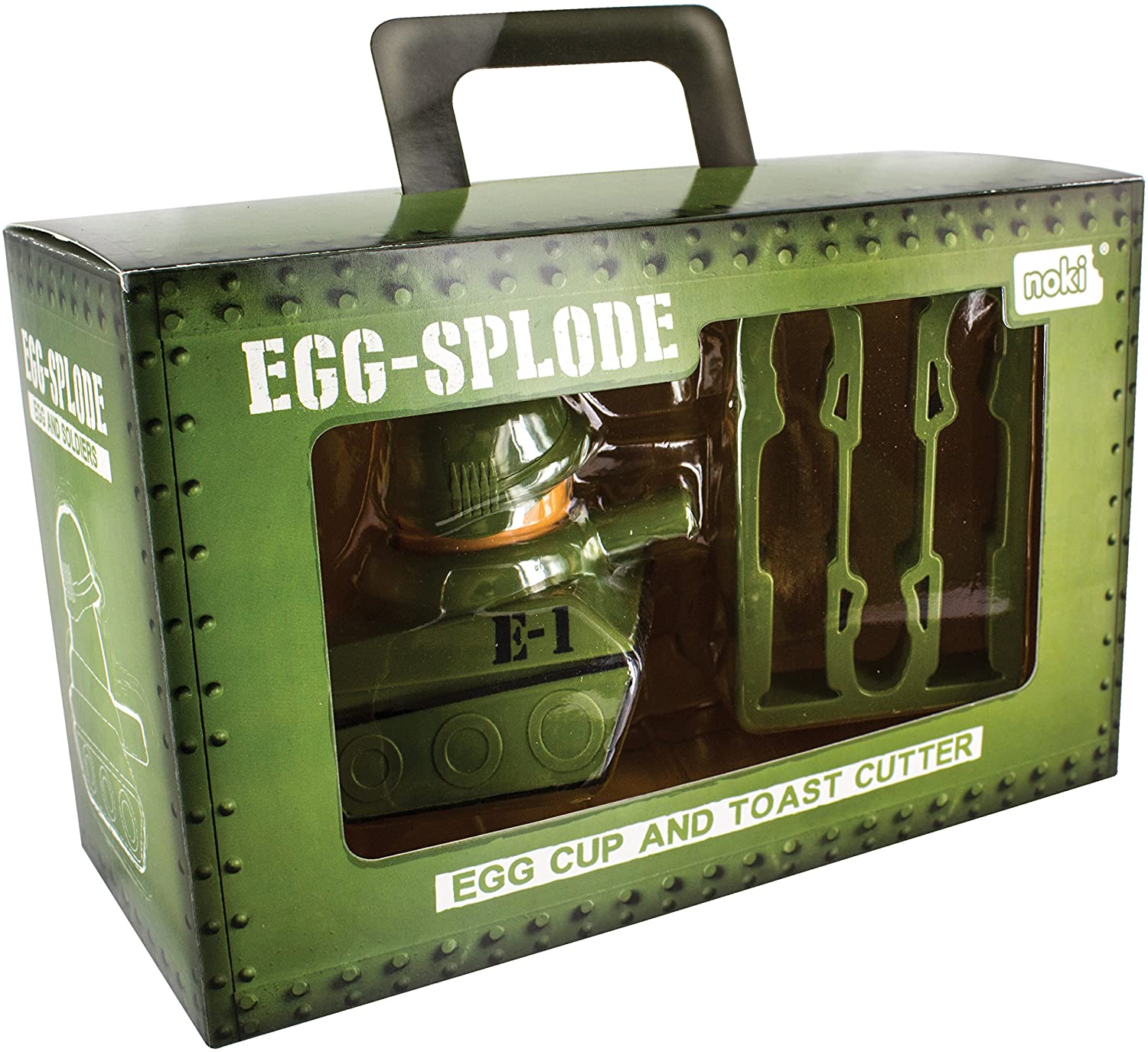 Eggsplode Egg Cup and Soldier Cutter