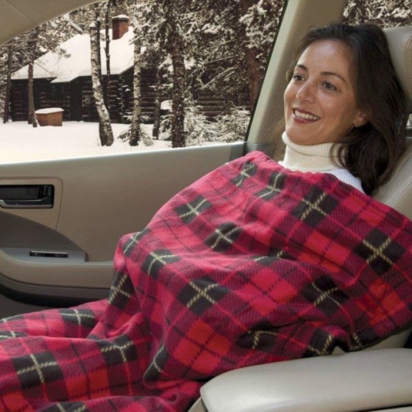 Electric Heated Travel Blanket