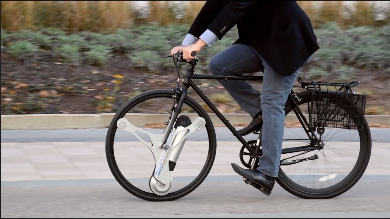  Electric-Powered Bicycle Wheel