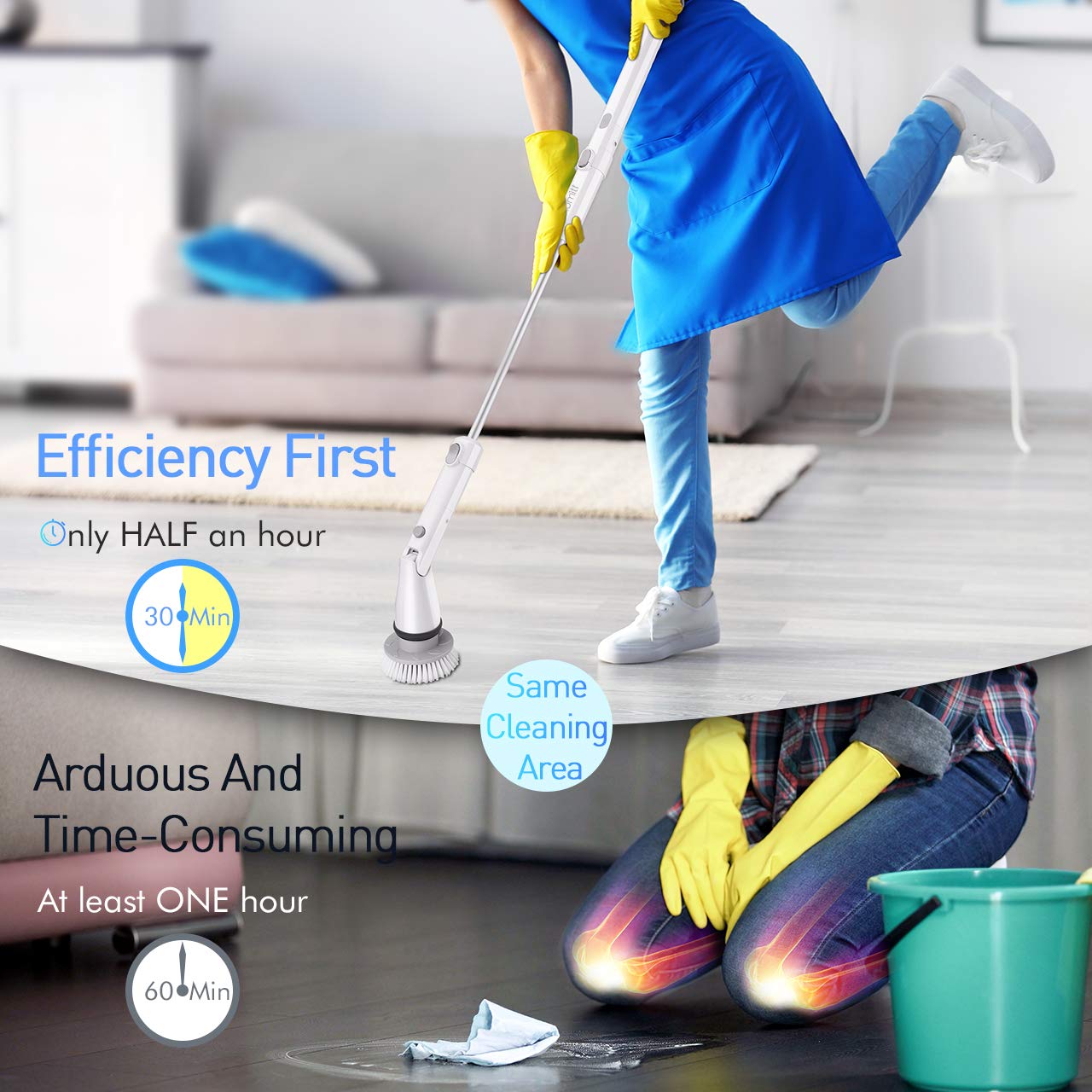 Electric Spin Scrubber