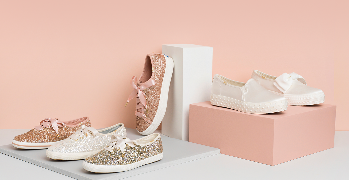 Elegant Bride and Bridesmaids Sneakers from Keds