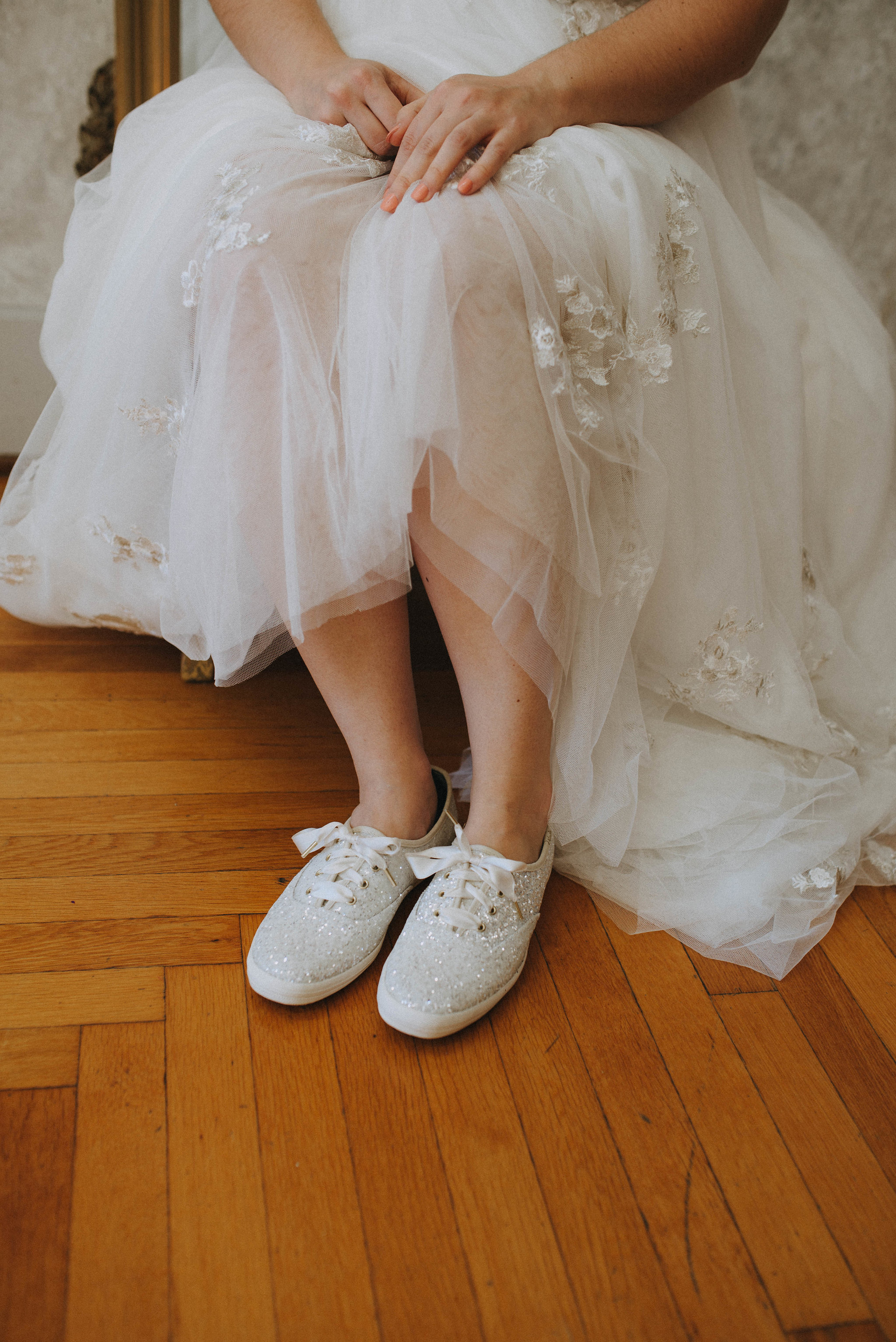 Elegant Bride and Bridesmaids Sneakers from Keds