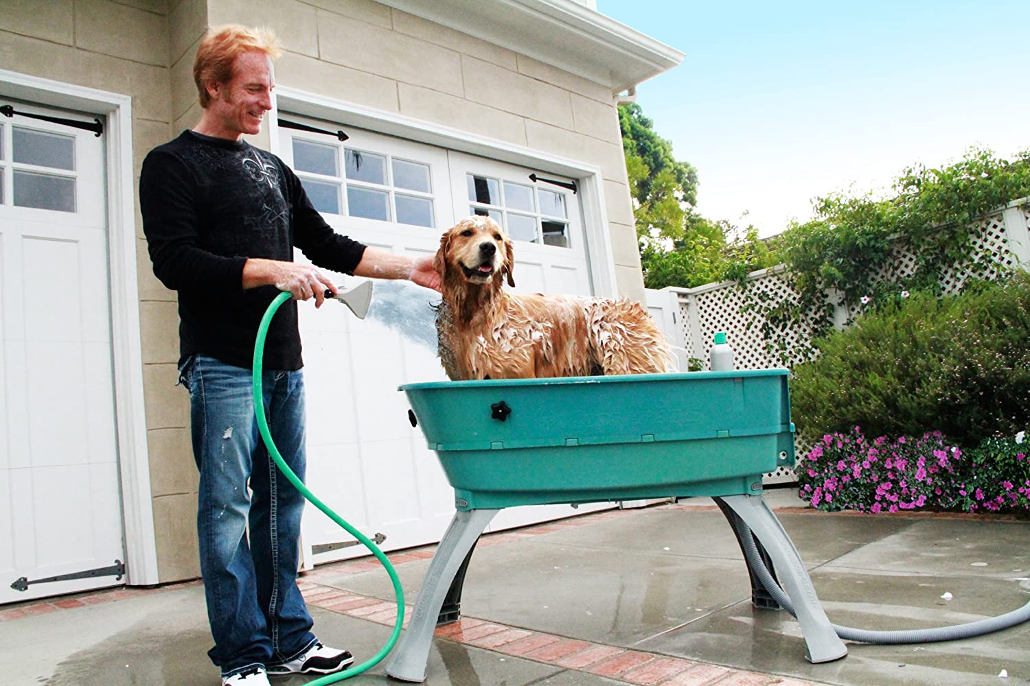 Elevated Pet Bath