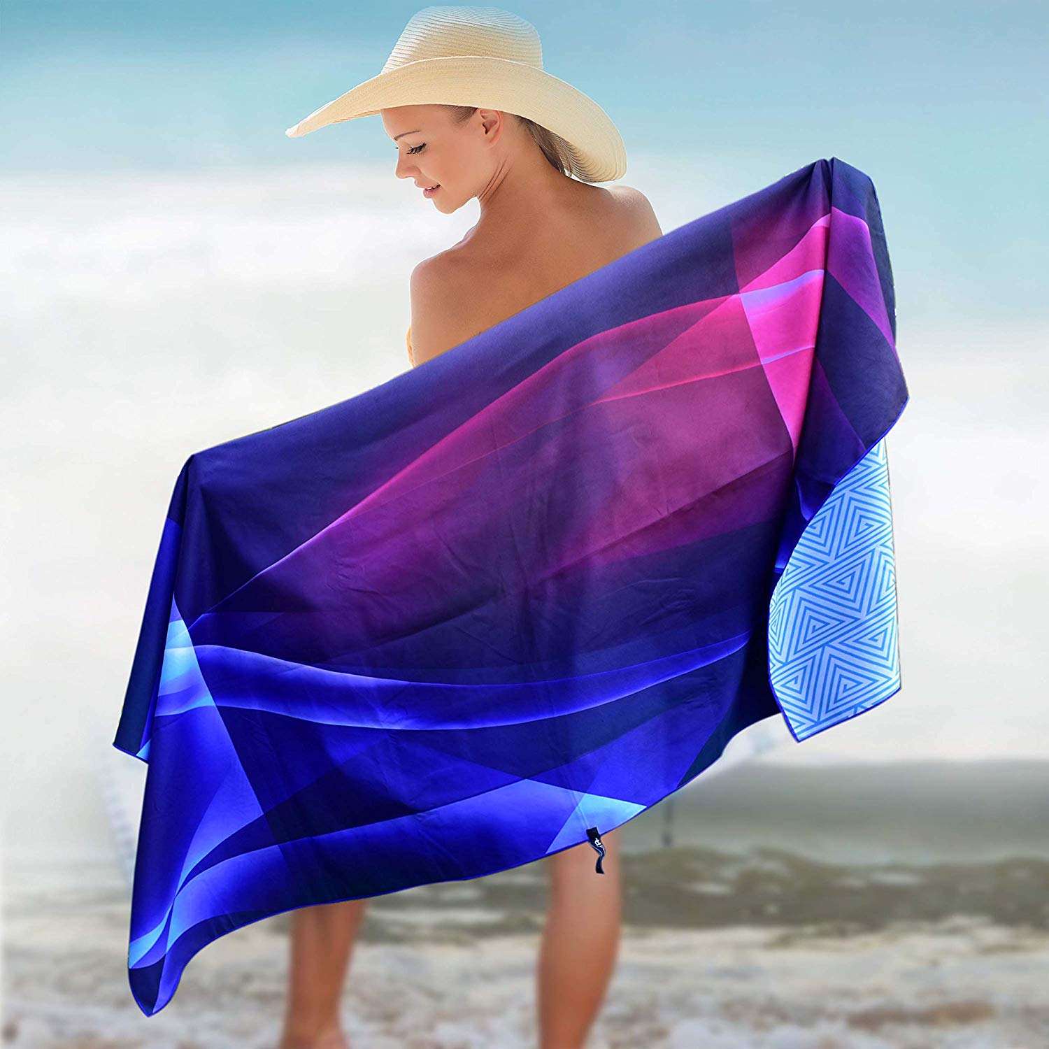 Elite Trend Microfiber Beach Towel