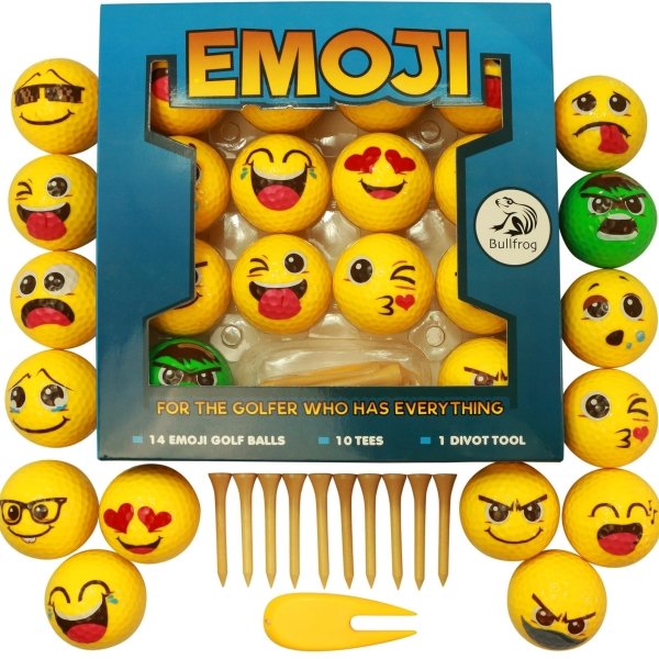 Emoji Golf Balls