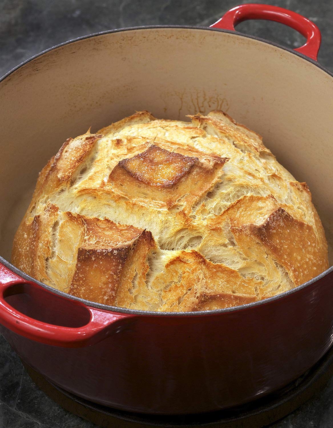 Enameled Cast-Iron Ruby (Dutch) Oven