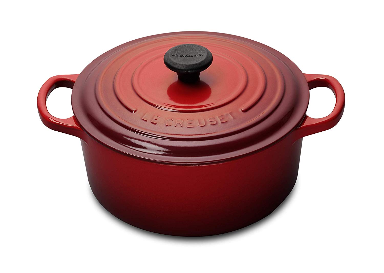Enameled Cast-Iron Ruby (Dutch) Oven