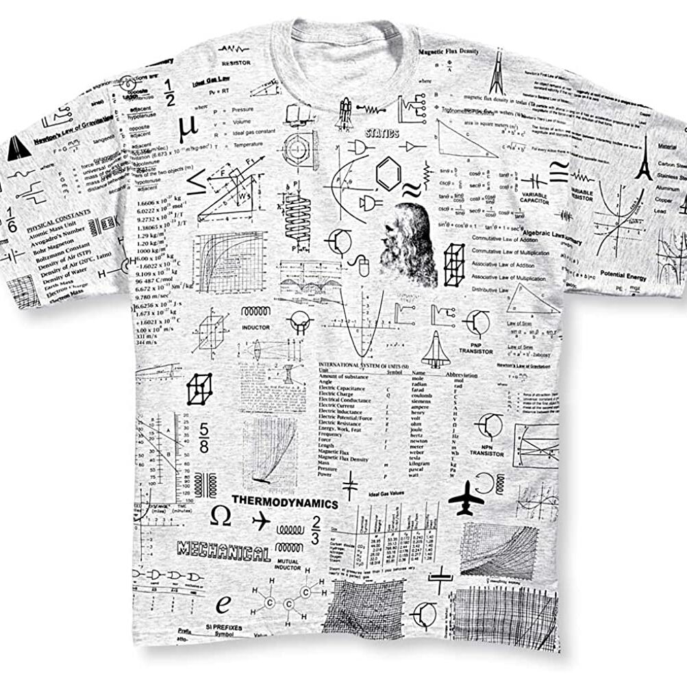 Engineering Cheat Sheet T-Shirt