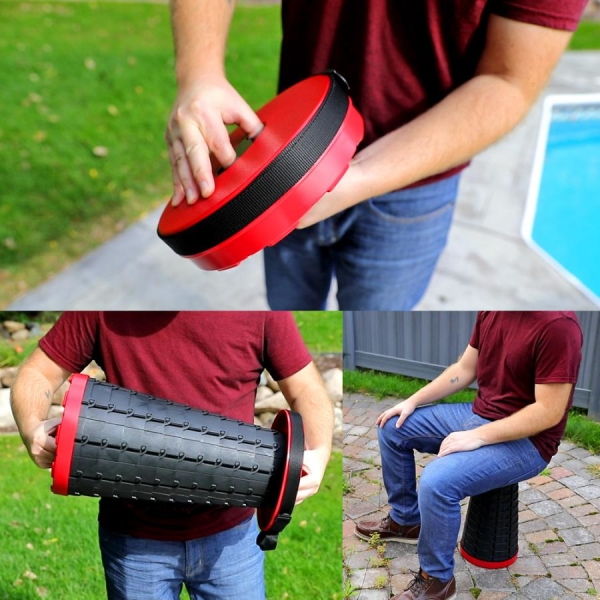 Extremely Retractable Camping Stool