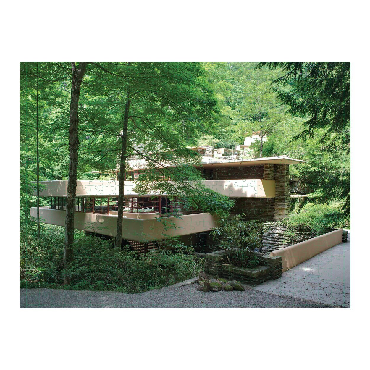 Fallingwater 2-Sided Puzzle