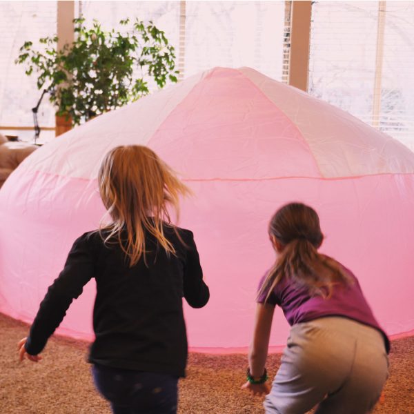 Fan Inflating Kids Fort